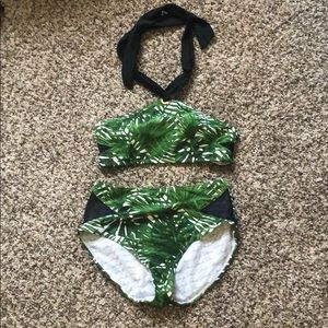 High Wasted Marilyn Monroe Swim Suit